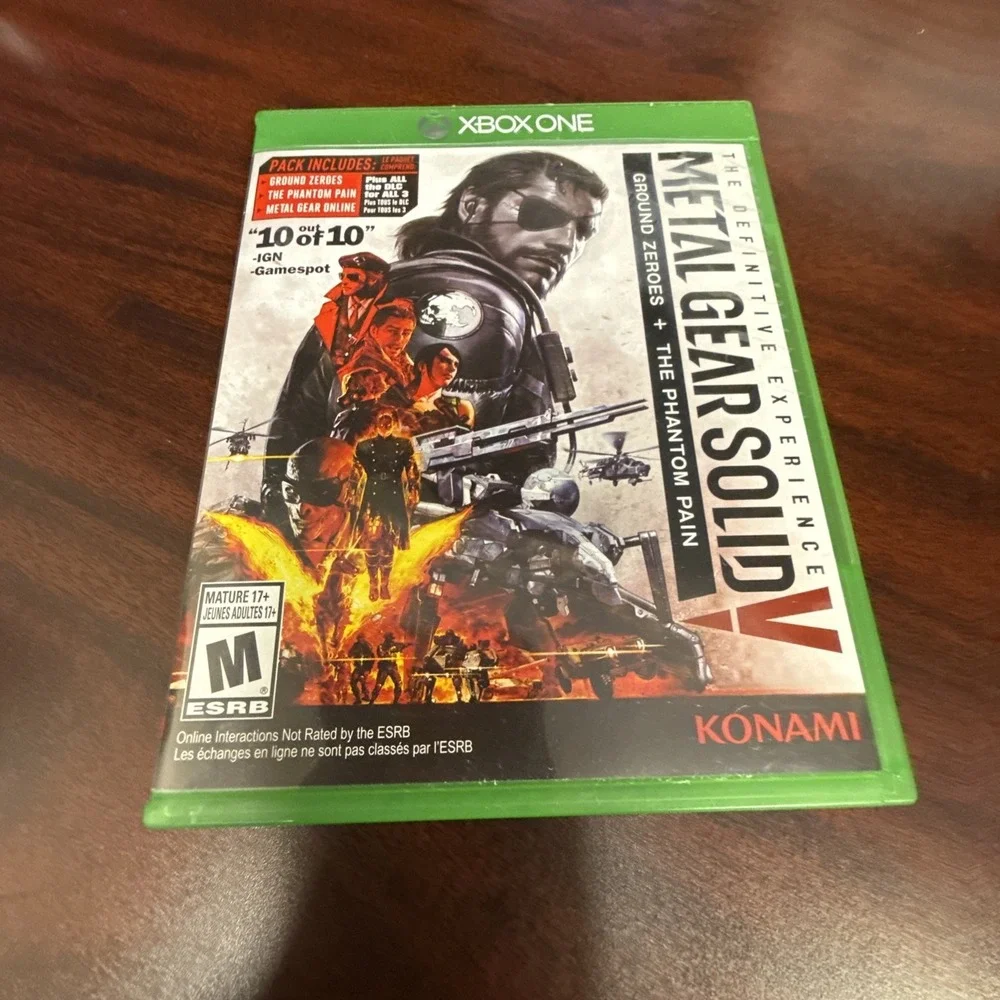 Konami Metal Gear Solid V Definitive Experience Xbox One Complete Edition Action